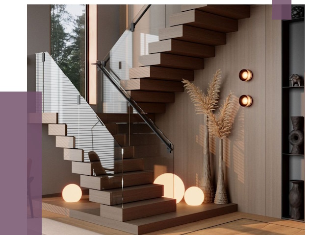 Изготовление и монтаж лестниц в Баксане от 85867 руб. | ПРОЛЁТ-Бкс