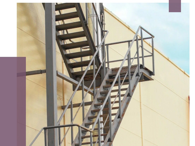 Пожарные лестницы в Баксане от 12122 руб. — монтаж и продажа | ПРОЛЁТ-Бкс