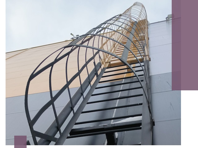 Изготовление и монтаж пожарных лестниц в Баксане профессионально