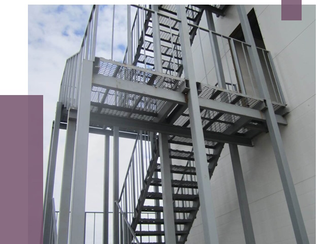 Монтаж пожарных лестниц в Баксане от 7678 руб.