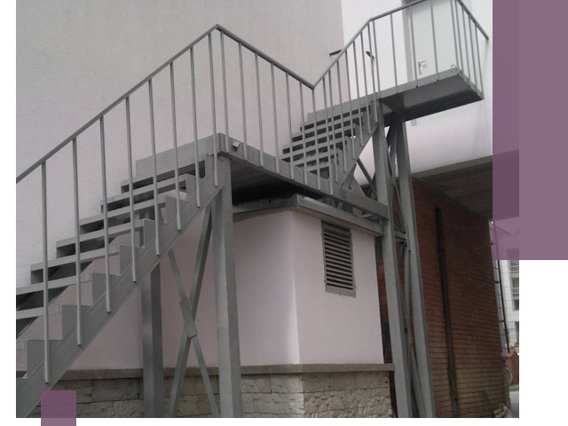 Монтаж пожарных лестниц под ключ в Баксане с гарантией качества