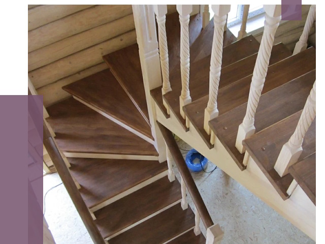 Реставрация деревянных лестниц в Баксане от 4243 руб.