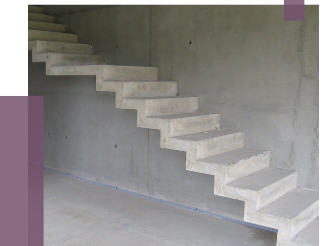 Бетонные лестницы в Баксане от 18689 руб. под ключ | ПРОЛЁТ-Бкс
