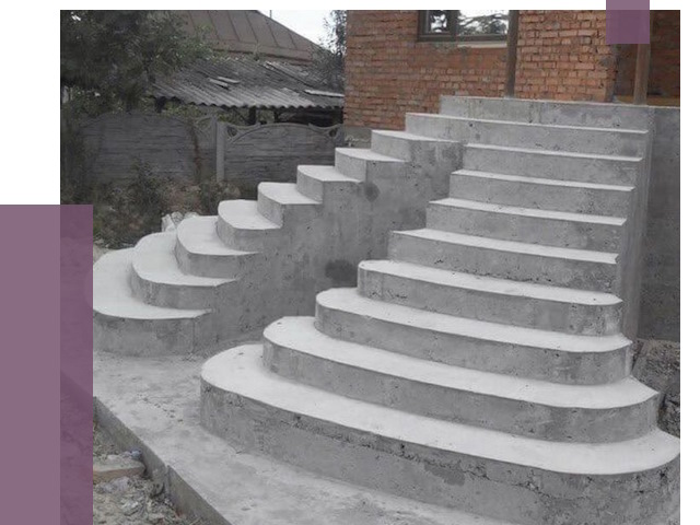 Монтаж бетонных лестниц в Баксане от 4243 руб. 