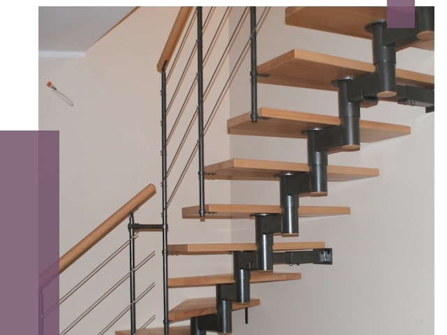 Изготовление модульных лестниц в Баксане от 11365 руб. 