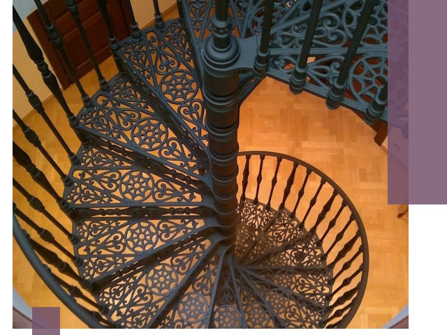 Винтовые лестницы под ключ в Баксане: производство и монтаж