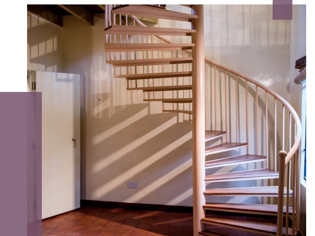 Изготовление винтовых лестниц на заказ в Баксане от 75260 руб. | ПРОЛЁТ-Бкс