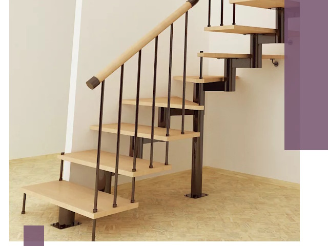 Монтаж лестниц на больцах в Баксане — быстро и надежно