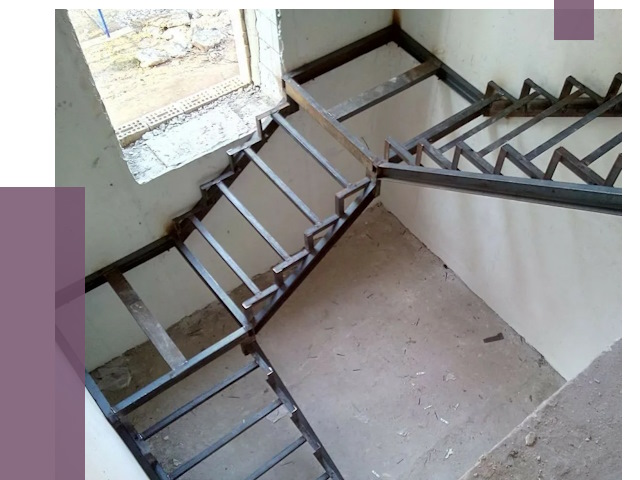 Монтаж лестниц на металлокаркасе в Баксане от 12628 руб. — ПРОЛЁТ-Бкс