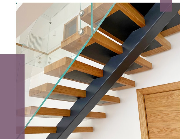 Лестницы на монокосоуре в Баксане от 18689 руб. под ключ | ПРОЛЁТ-Бкс