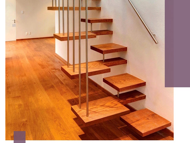 Лестницы «гусиный шаг» на заказ в Баксане для узких пространств