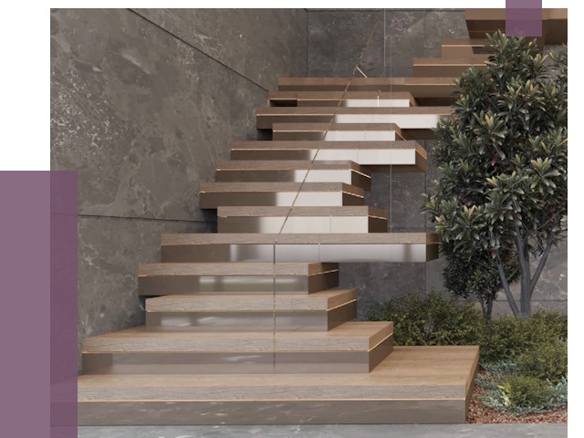 Современные лестницы в Баксане от 13638 руб. | ПРОЛЁТ-Бкс