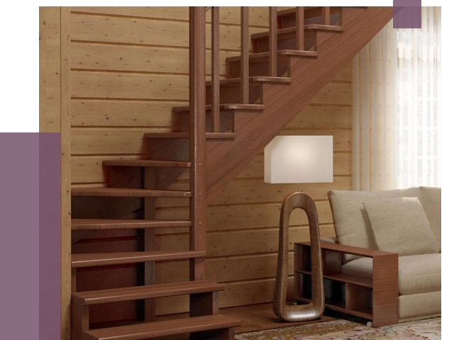 Лестницы эконом класса в Баксане от 18032 руб. бюджетные решения