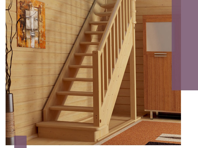 Лестницы эконом класса под ключ в Баксане — недорого и быстро