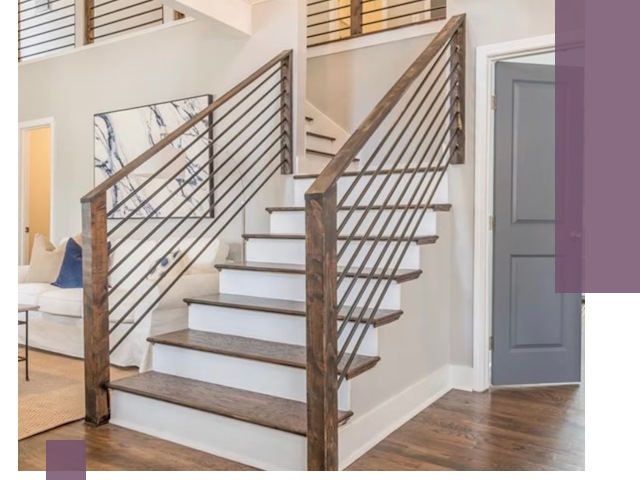 Лестницы для коттеджа под ключ в Баксане — изготовление и монтаж