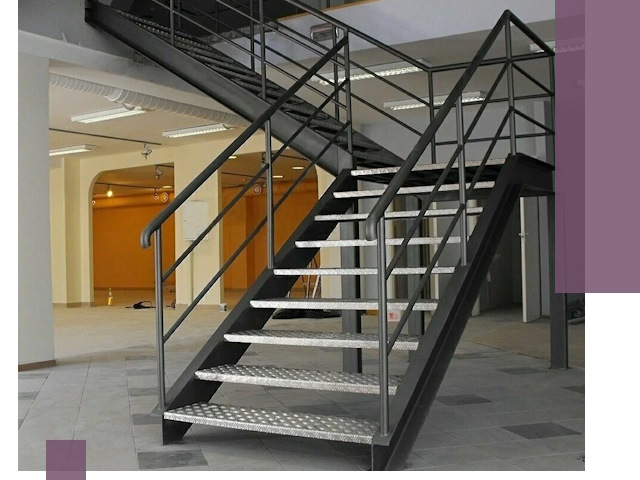 Лестницы для офиса в Баксане: изготовление, монтаж, демонтаж