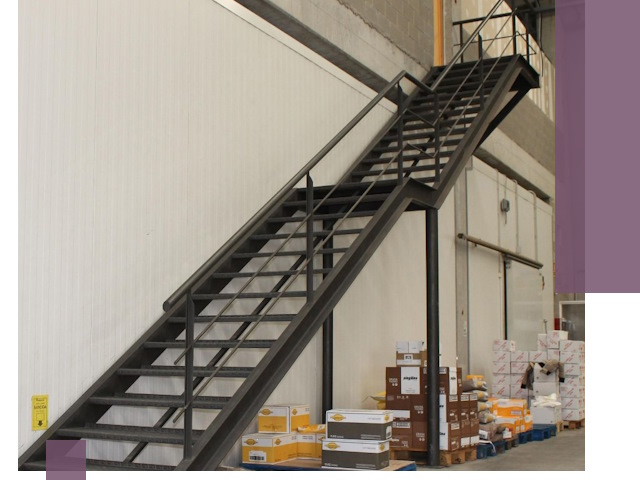 Лестницы для производства в Баксане — изготовление и монтаж