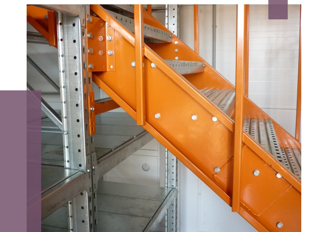 Лестницы для склада в Баксане от 75765 руб. — решения | ПРОЛЁТ-Бкс