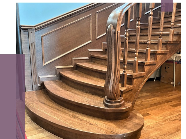 Дубовые лестницы под ключ в Баксане от 174260 руб. — ПРОЛЁТ-Бкс