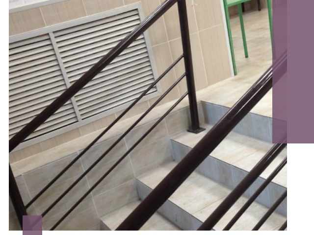 Изготовление перил из металла под ключ в Баксане