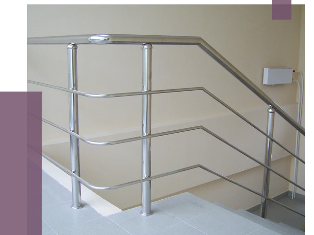 Алюминиевые перила в Баксане от 6263 руб. под ключ | ПРОЛЁТ-Бкс