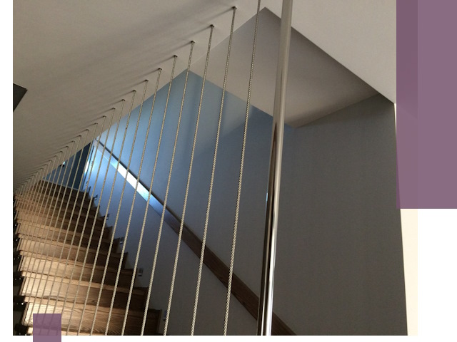 Тросовые перила под ключ в Баксане — производство и монтаж