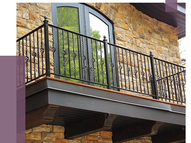 Балконные ограждения в Баксане от 7930 руб. — купить | ПРОЛЁТ-Бкс
