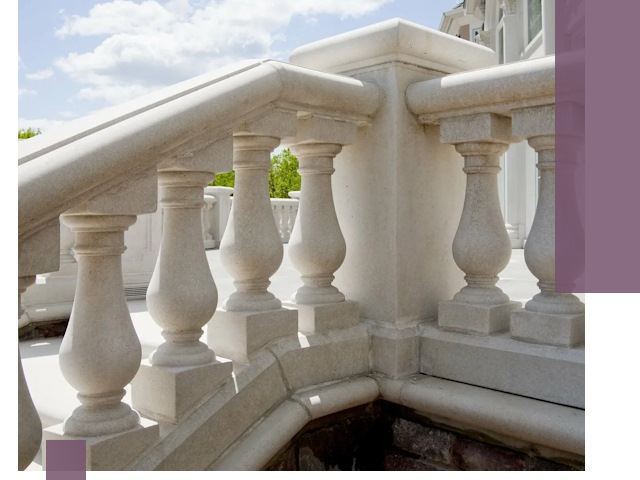 Балюстрады из металла и камня под ключ в Баксане