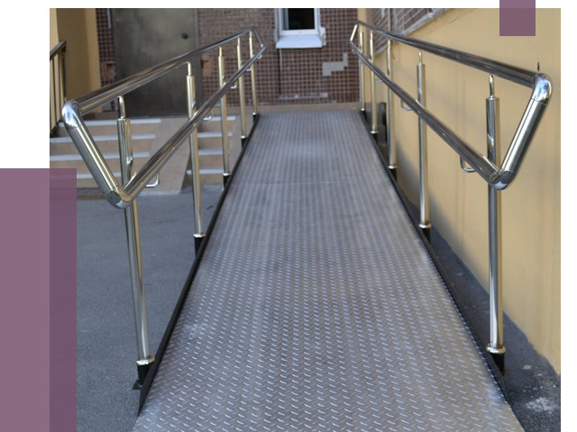 Пандусы в Баксане от 12122 руб. — установка для инвалидов | ПРОЛЁТ-Бкс