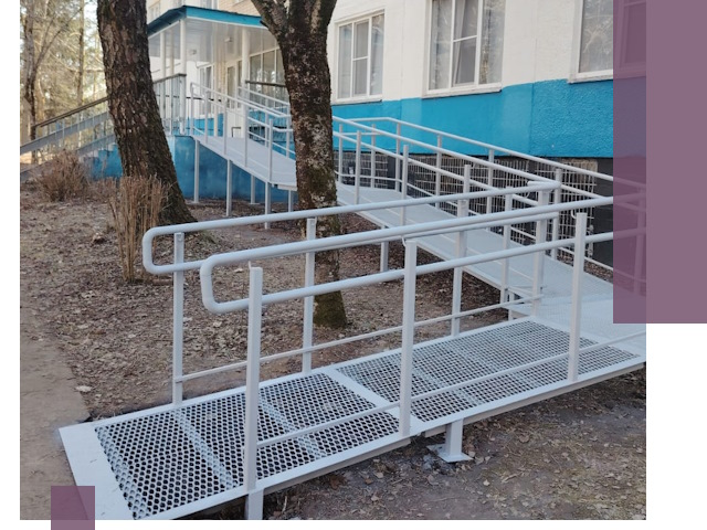 Пандусы под ключ в Баксане: изготовление, монтаж и демонтаж