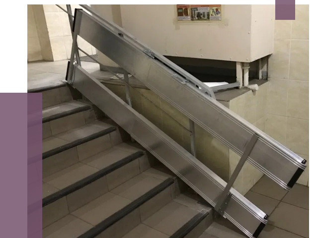 Откидные пандусы в Баксане от 6566 руб. — купить | ПРОЛЁТ-Бкс