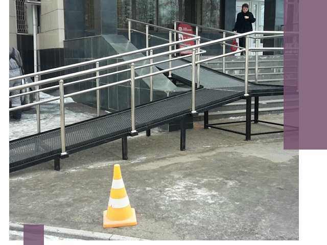 Стационарные пандусы под ключ в Баксане — изготовление и монтаж