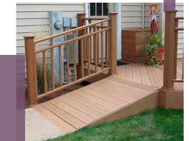 Пандус на крыльцо в Баксане под ключ от 7678 руб. 