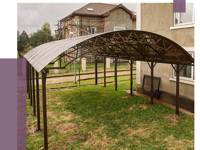 Демонтаж навесов в Баксане от 4546 руб. — разборка и вывоз | ПРОЛЁТ-Бкс