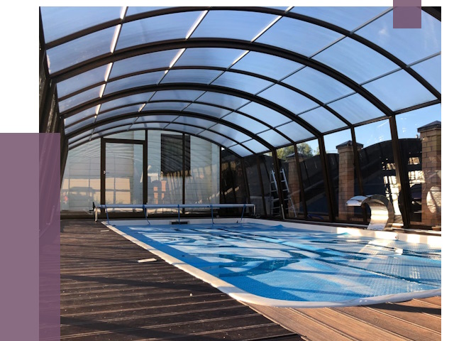 Навесы для бассейна в Баксане от 16567 руб. под ключ | ПРОЛЁТ-Бкс