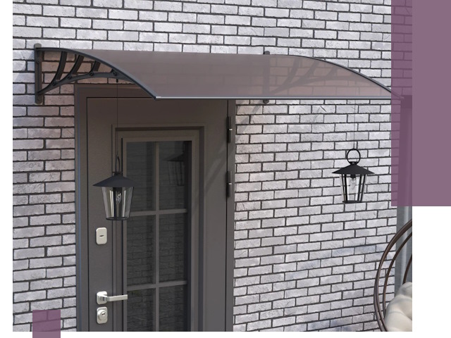 Недорогие козырьки и навесы под ключ в Баксане