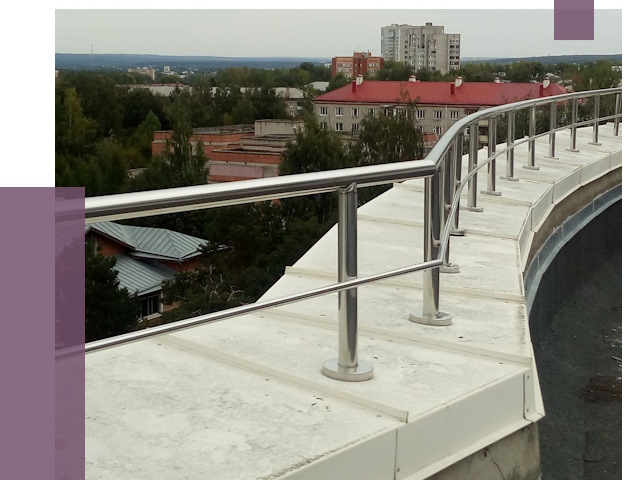 Парапеты и ограждения кровли в Баксане от 4899 руб. 