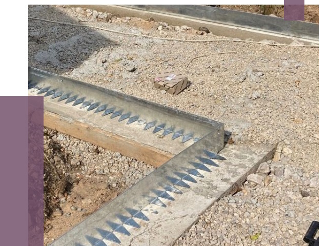 Нержавеющие бордюры в Баксане от 4748 руб. под ключ | ПРОЛЁТ-Бкс