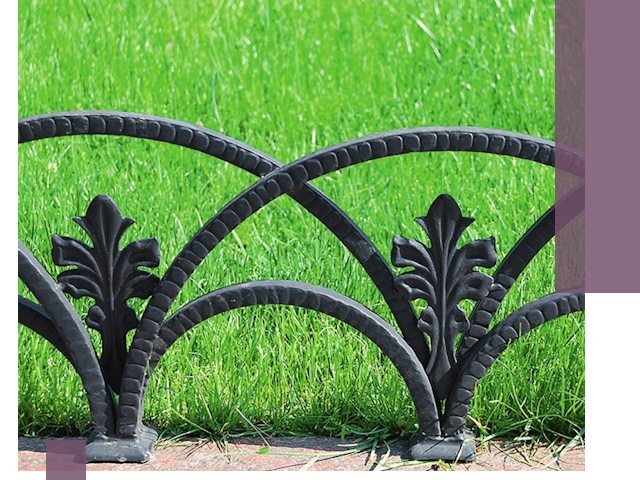 Декоративные металлические бордюры под ключ в Баксане