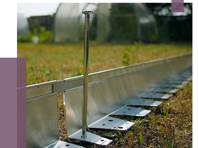 Металлические бордюры для газона в Баксане от 4243 руб. | ПРОЛЁТ-Бкс