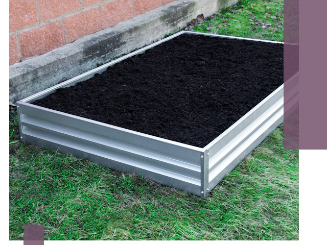 Металлические бордюры для грядок в Баксане: прочность и аккуратность