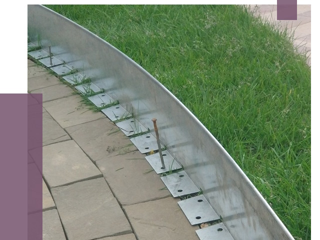 Металлические бордюры для тротуаров в Баксане от 8587 руб.