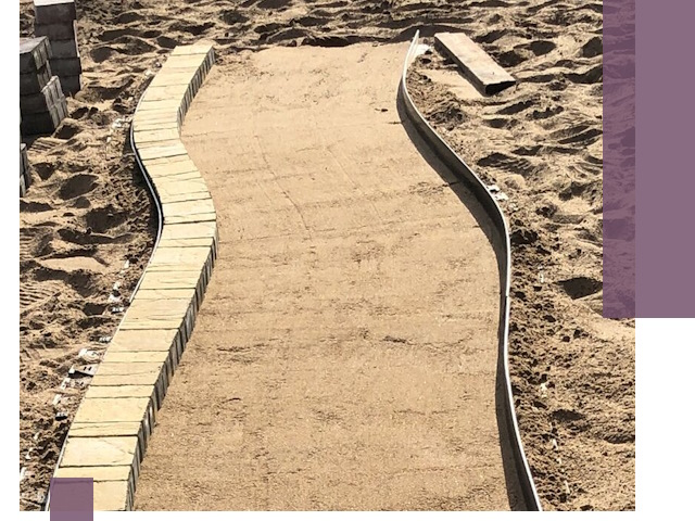 Металлические бордюры для тротуаров в Баксане — прочные и долговечные