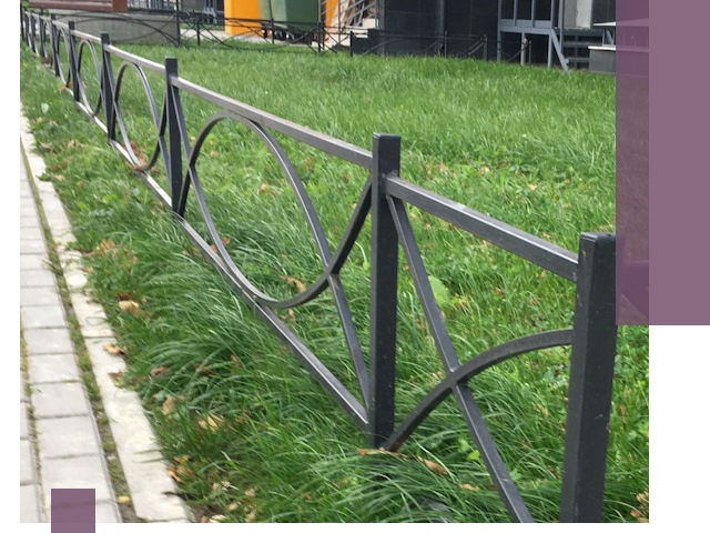 Газонные ограждения из металла в Баксане — монтаж и продажа