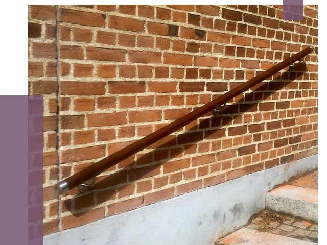 Изготовление пристенных поручней в Баксане от 4394 руб. — ПРОЛЁТ-Бкс