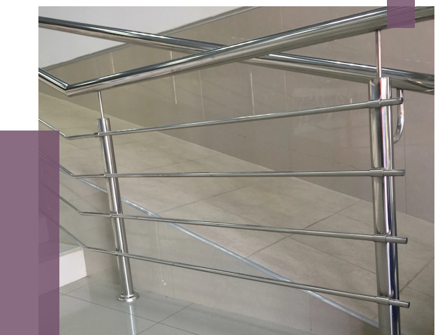 Изготовление поручней из нержавеющей стали в Баксане