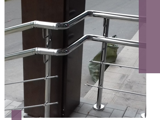 Монтаж поручней из нержавеющей стали в Баксане качественно и быстро